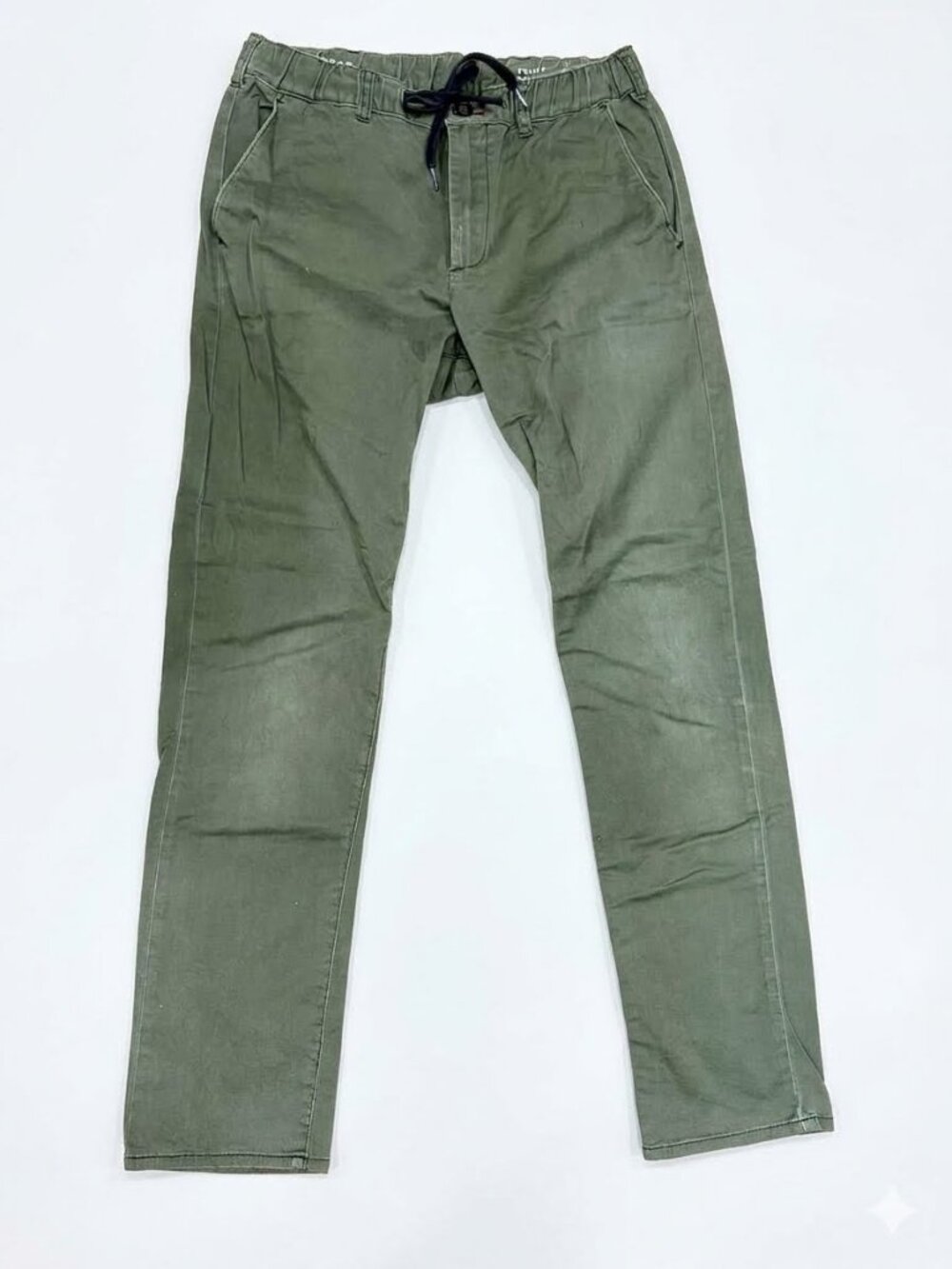 Men's Slim Bullhead Pants Green Olive Size Small